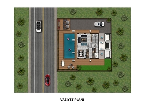 Роскошная вилла 4+1 в Каргыджаке