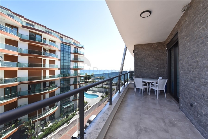 Меблированная квартира 2+1 с видом на море