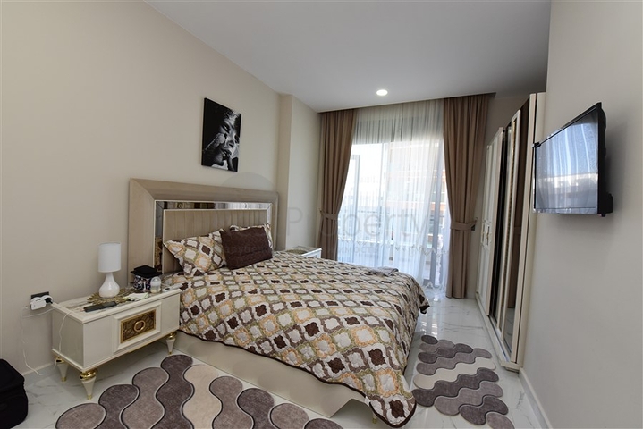 Меблированная квартира 2+1 с видом на море