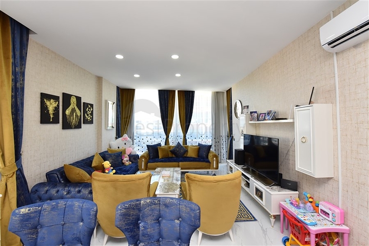 Меблированная квартира 2+1 с видом на море