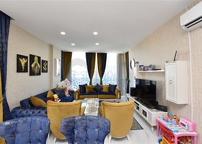 Меблированная квартира 2+1 с видом на море