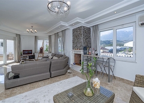 Двухэтажная вилла 3+1 с видом на море