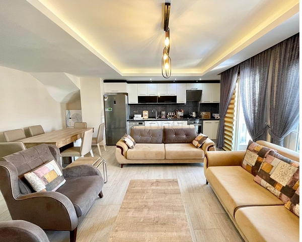 Пентхаус планировки 2+1 с мебелью