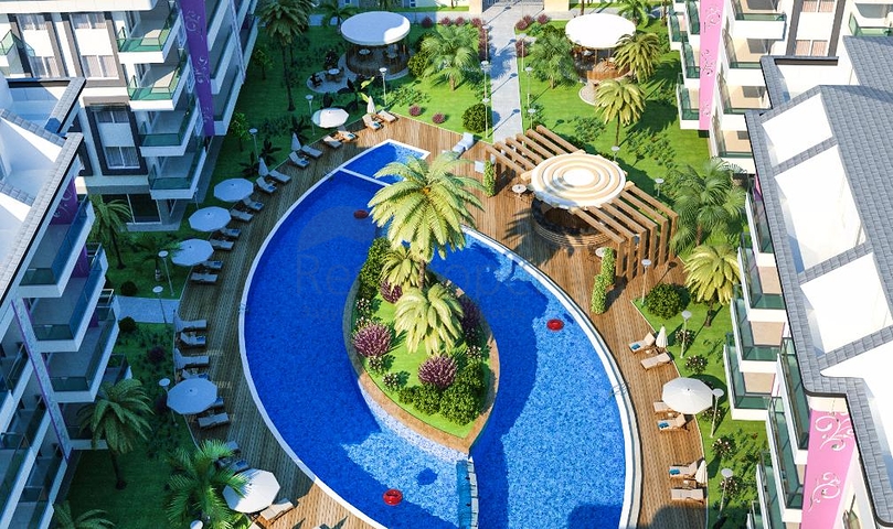 Пентхаус планировки 2+1 с мебелью