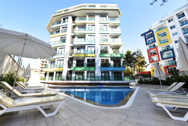 Двухкомнатная квартира в районе Авсаллар