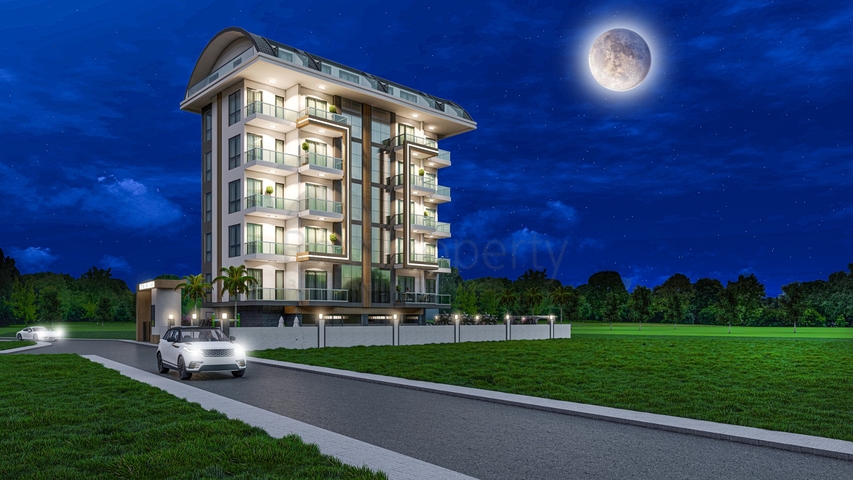 Квартира в новом жилом комплексе в Авсалларе