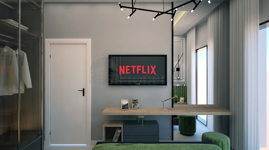 Квартира в новом жилом комплексе в Авсалларе