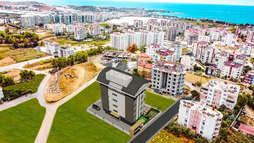 Квартира в новом жилом комплексе в Авсалларе