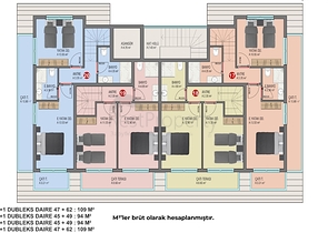 Квартира в новом жилом комплексе в Авсалларе