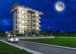 Квартира в новом жилом комплексе в Авсалларе