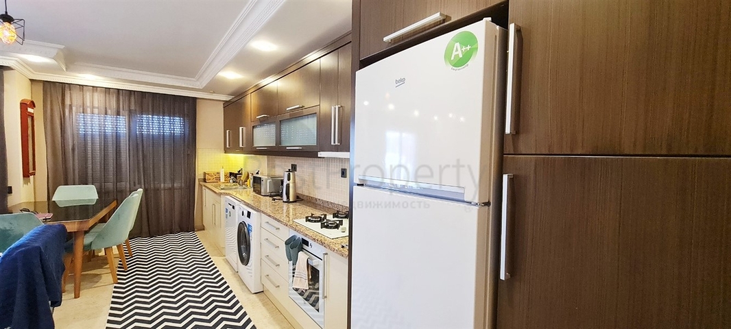 Меблированная квартира 2+1 в 50 метрах от моря