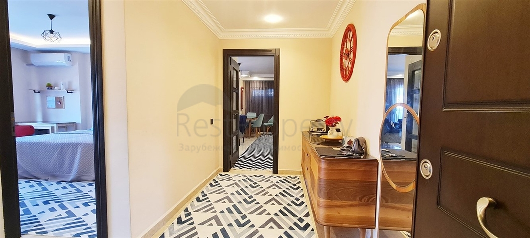 Меблированная квартира 2+1 в 50 метрах от моря