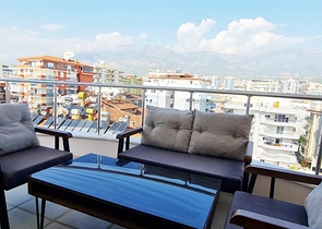 Меблированная квартира 2+1 в 50 метрах от моря