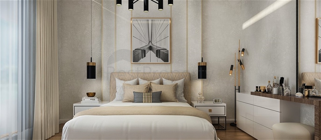 Квартира планировки 1+1 в районе Авсаллар