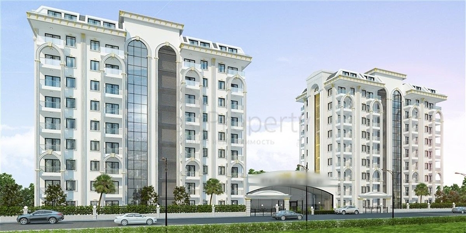 Квартира планировки 1+1 в районе Авсаллар