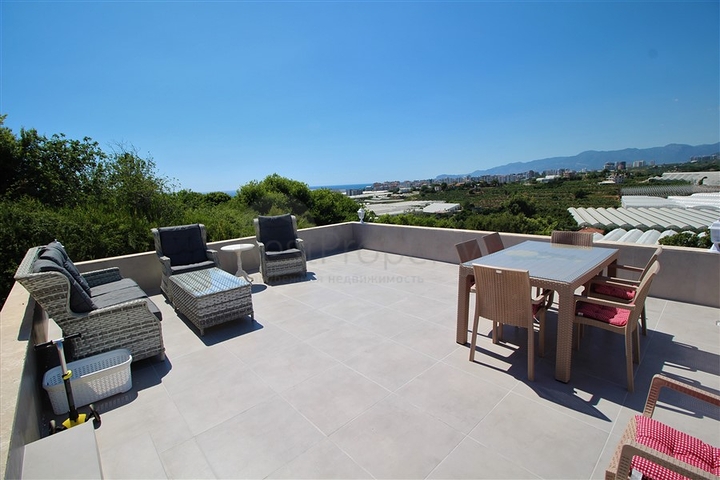 Меблированная вилла планировки 2+1