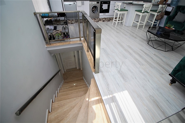 Меблированная вилла планировки 2+1