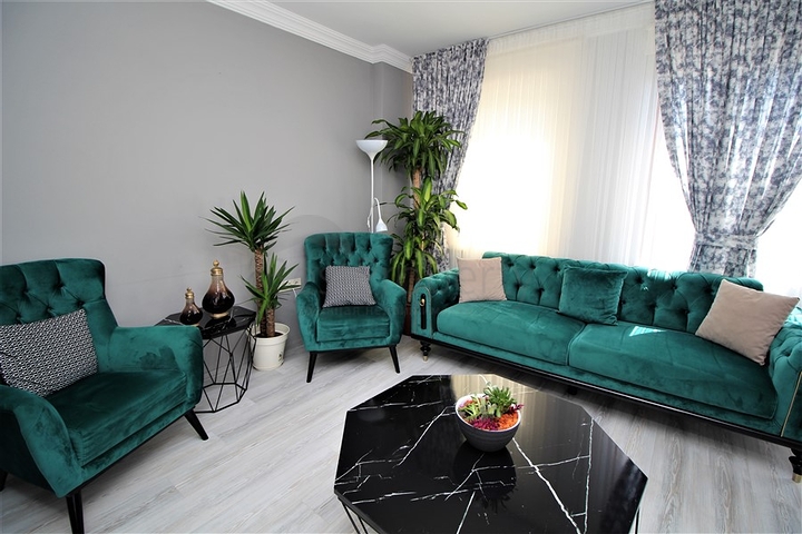 Меблированная вилла планировки 2+1