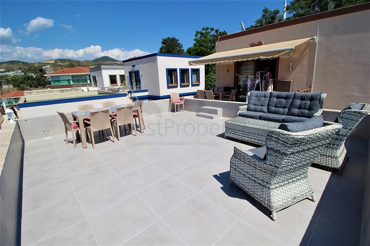 Меблированная вилла планировки 2+1