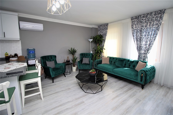 Меблированная вилла планировки 2+1