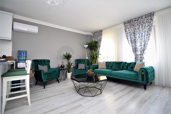 Меблированная вилла планировки 2+1