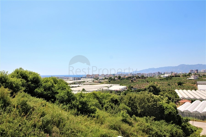 Меблированная вилла планировки 2+1