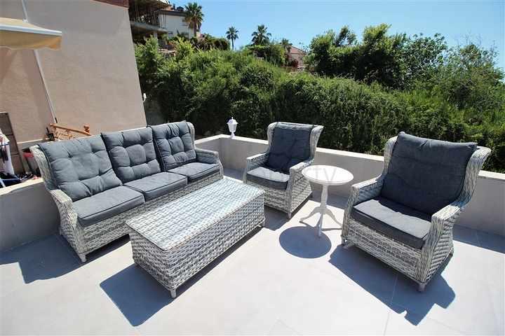 Меблированная вилла планировки 2+1