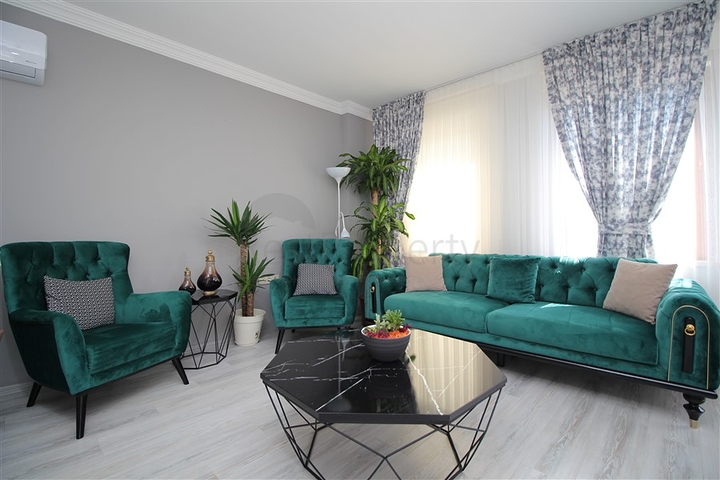 Меблированная вилла планировки 2+1