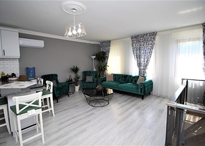 Меблированная вилла планировки 2+1