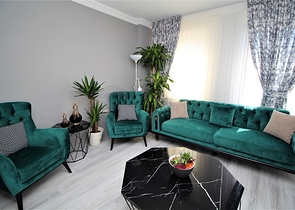 Меблированная вилла планировки 2+1