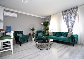 Меблированная вилла планировки 2+1