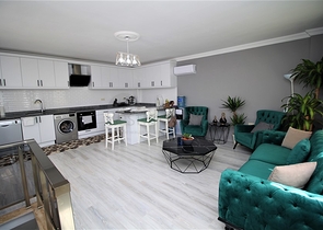 Меблированная вилла планировки 2+1