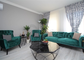 Меблированная вилла планировки 2+1