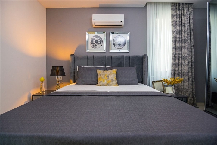 Меблированная квартира планировки 2+1 в районе Махмутлар