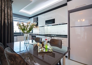 Меблированная квартира планировки 2+1 в районе Махмутлар