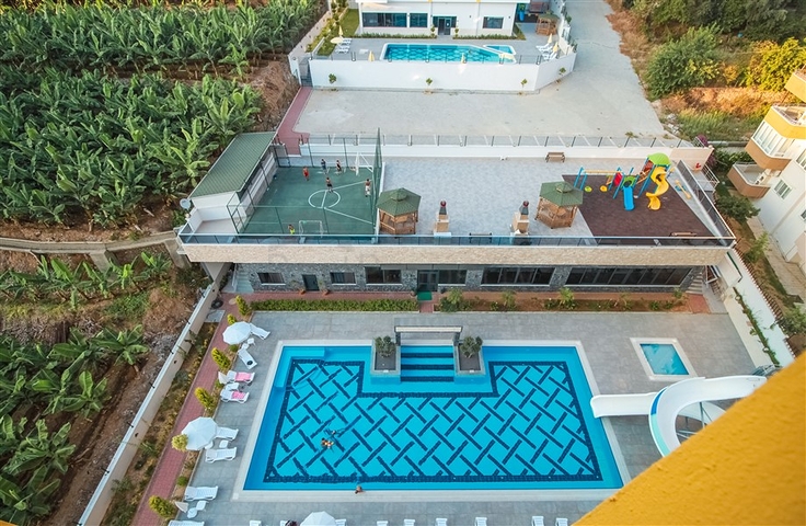 Трехкомнатная квартира в районе Махмутлар в 500 метрах от моря