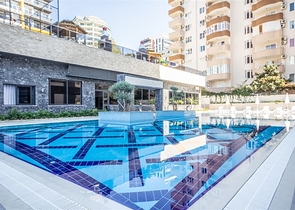 Трехкомнатная квартира в районе Махмутлар в 500 метрах от моря