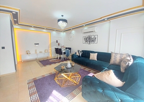 Трехкомнатная квартира в районе Махмутлар планировкой 2+1