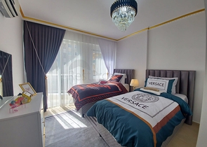 Трехкомнатная квартира в районе Махмутлар планировкой 2+1