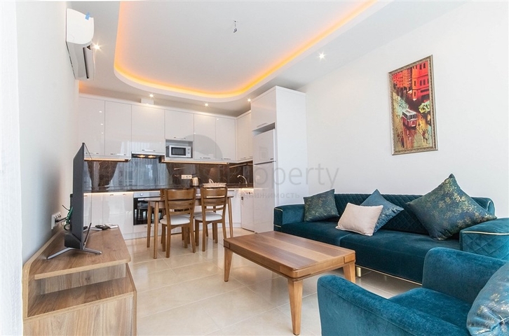 Меблированная квартира планировки 1+1