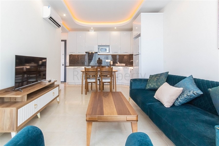 Меблированная квартира планировки 1+1