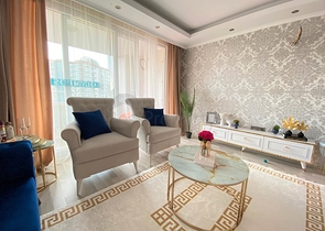 Уютная трехкомнатная квартира с мебелью