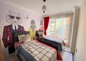 Уютная трехкомнатная квартира с мебелью