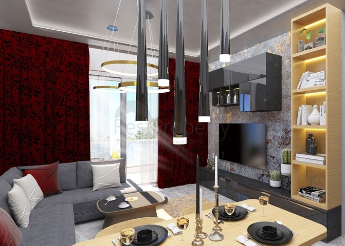 Двухкомнатная квартира в новом жилом комплексе