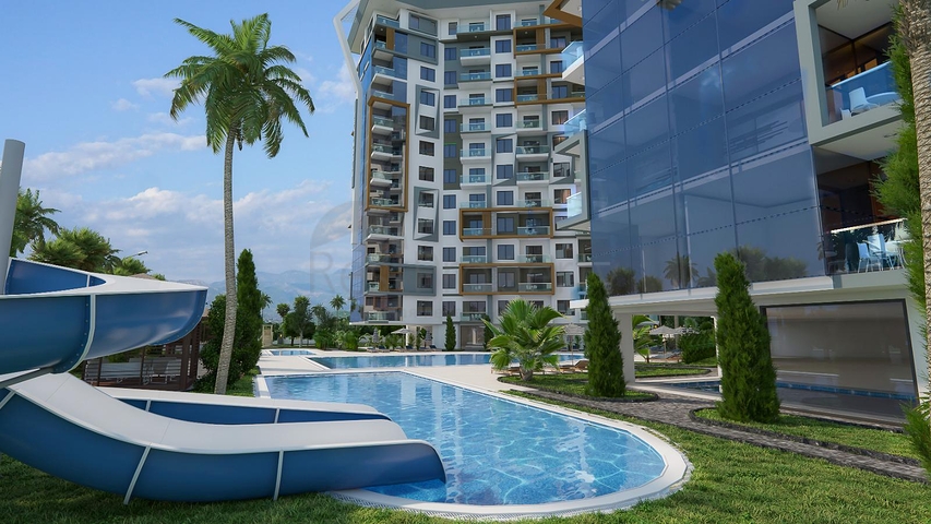 Двухкомнатная квартира в новом жилом комплексе