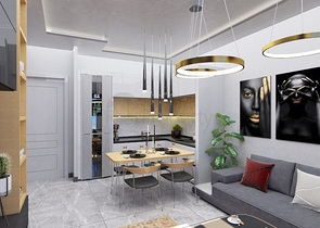 Двухкомнатная квартира в новом жилом комплексе