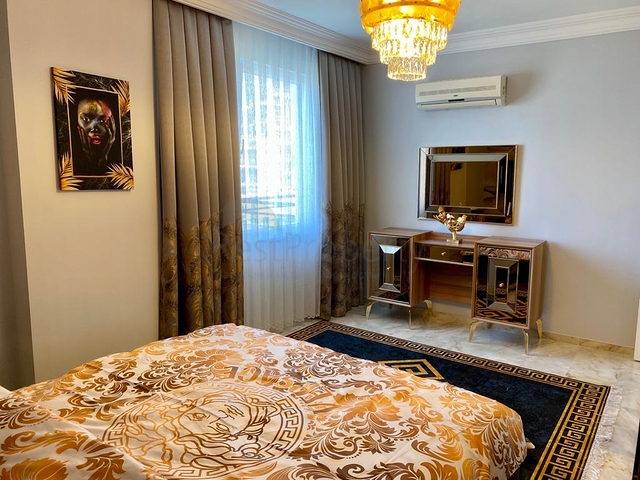 Меблированная квартира планировки 2+1 в районе Махмутлар