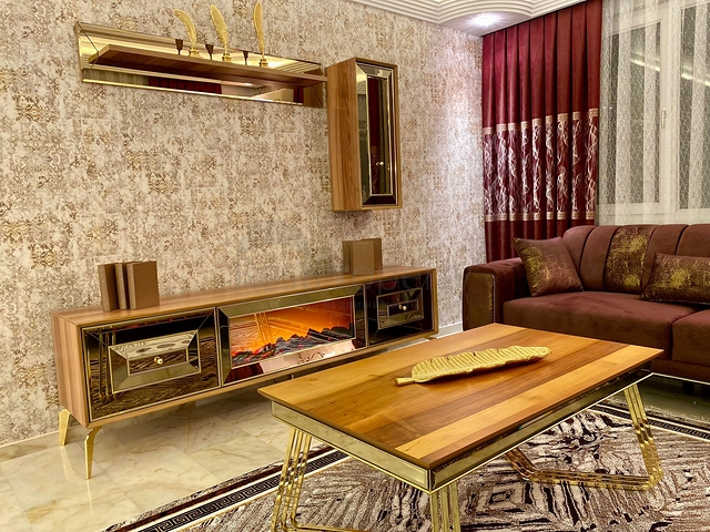 Меблированная квартира планировки 2+1 в районе Махмутлар