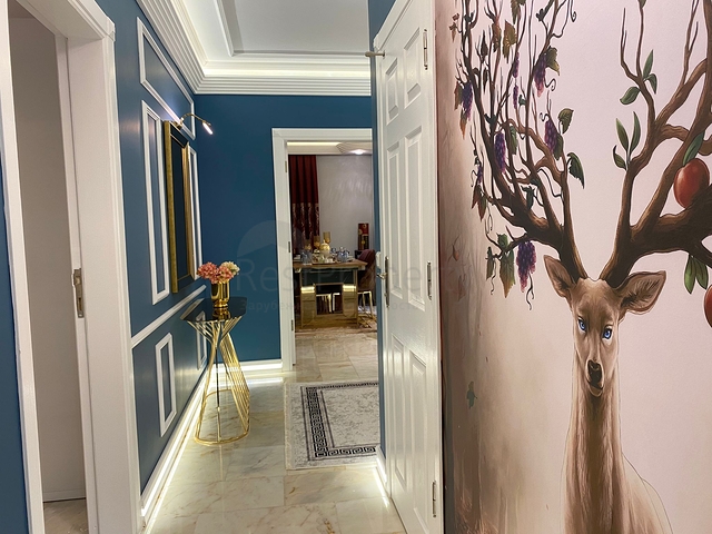 Меблированная квартира планировки 2+1 в районе Махмутлар