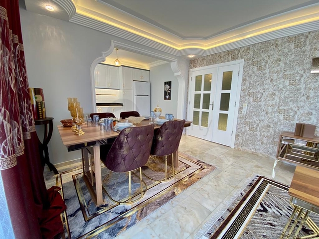 Меблированная квартира планировки 2+1 в районе Махмутлар